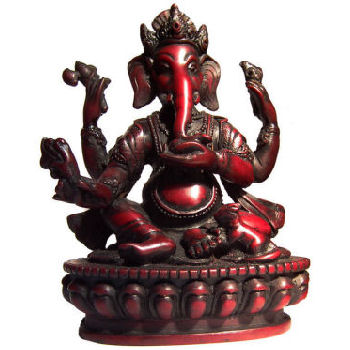 Ganesha Statue-Ganesha with 4 Hands RG-046 - Click Image to Close